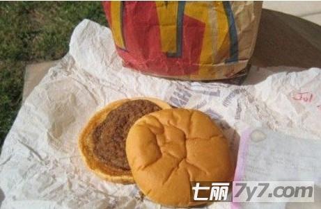 汉堡14年未变质被称不死汉堡