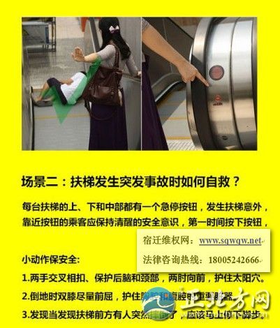 突遇电梯事故怎么办(组图) 7